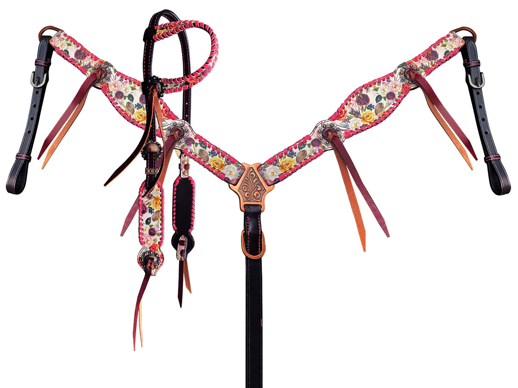 Ranch Dress'n TACKTICAL™ WILDFLOWER TACK SET (ONE EAR) The Country Family