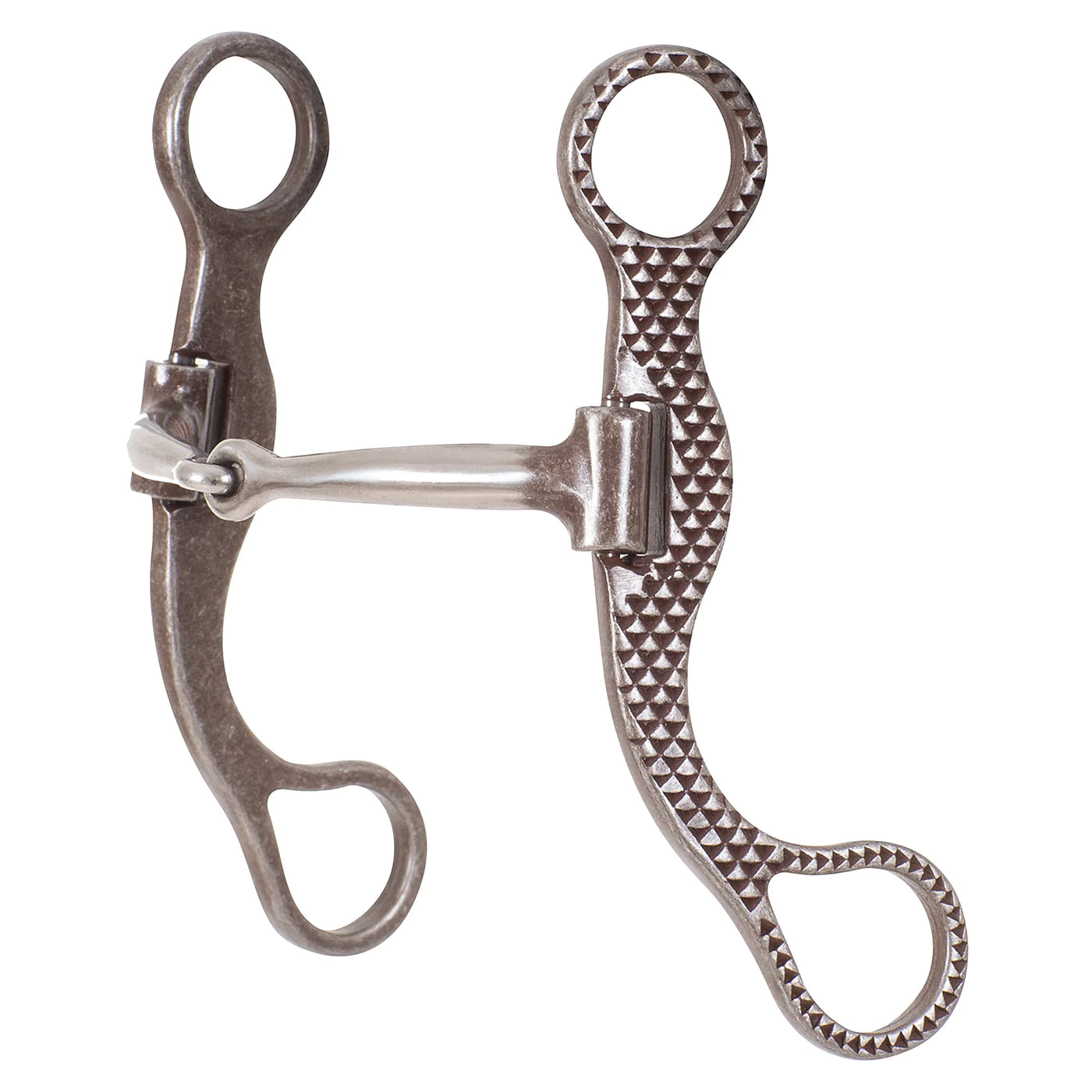 Classic Equine Rasp Performance Series Straight Shank Bit with Smooth