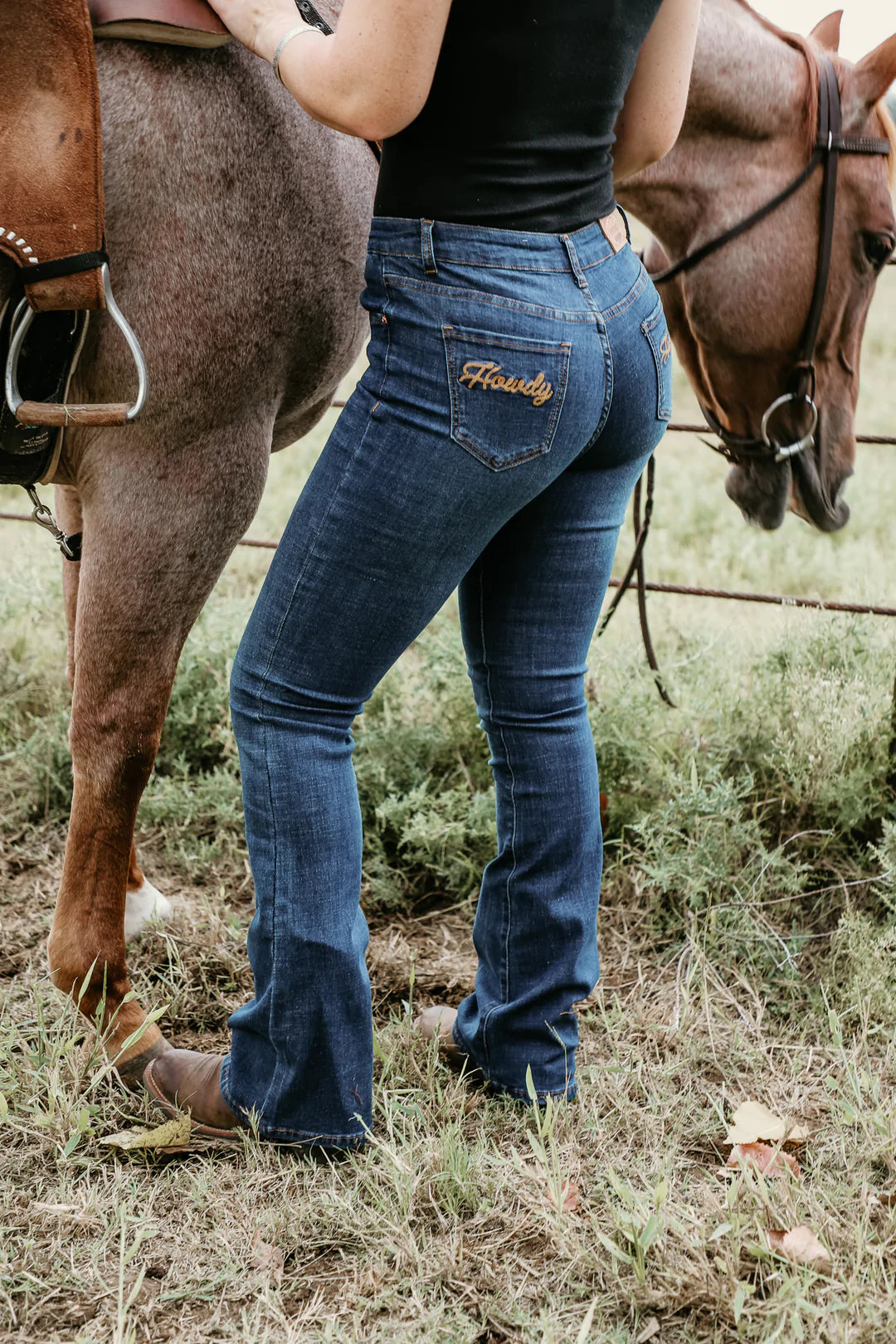 Ranch Dress'n Howdy Bootcut Jeans – The Country Family