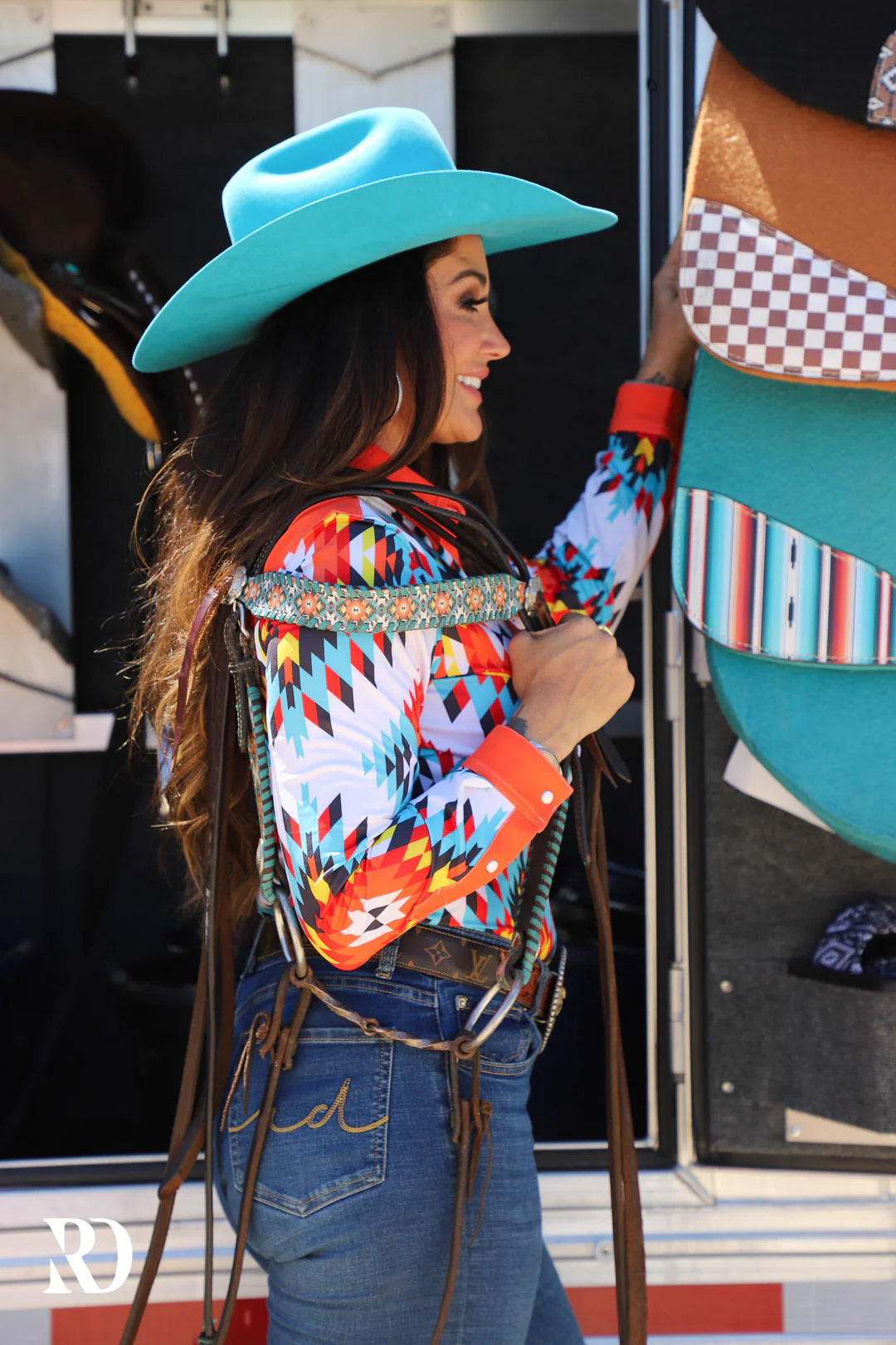 Ranch Dress'n SANTA FE PERFORMANCE RODEO SHIRT (ADULT)
