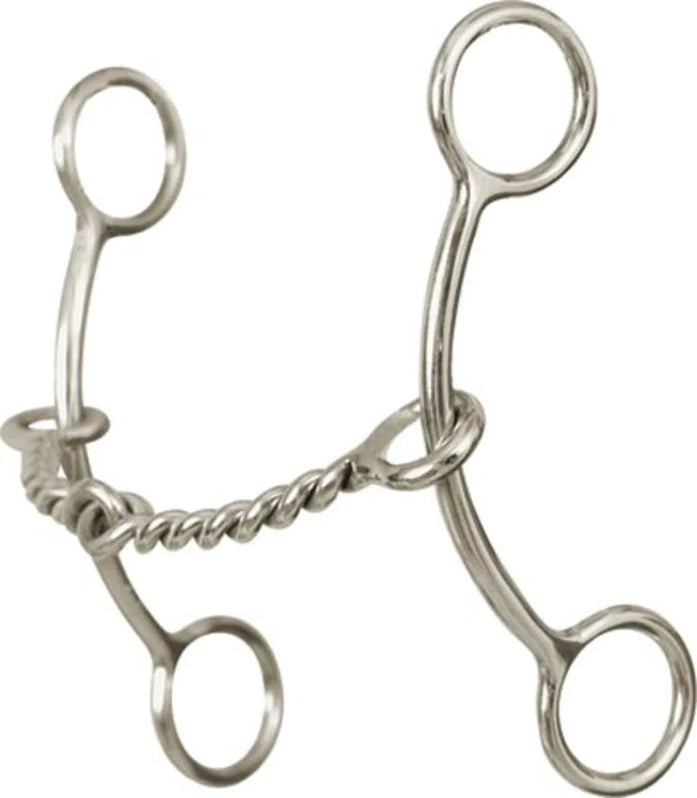 Classic Equine Carol Goosetree Simplicity Twisted Wire Snaffle Bit
