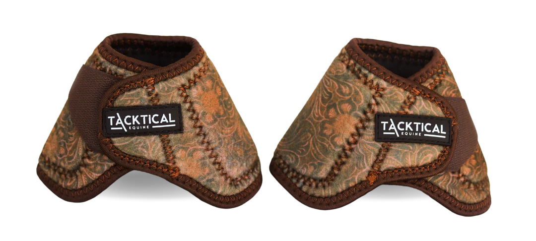 Ranch Dress'n TACKTICAL™ TOOLED LEATHER BELL BOOTS