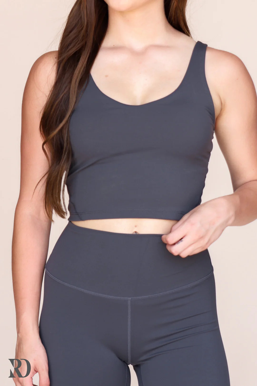 Ranch Dress'n CHARCOAL SUPPORT TANK | RD ESSENTIALS