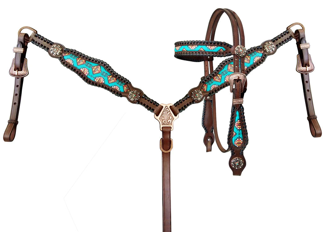 Ranch Dress'n TACKTICAL™ SEDONA TACK SET (BROWBAND)