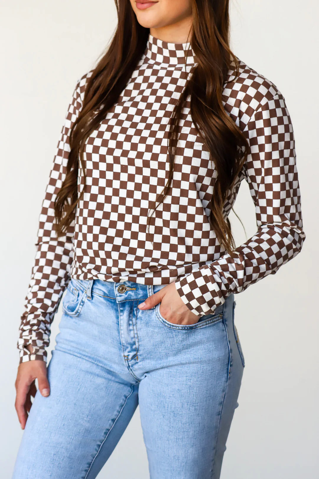 Ranch Dress'n FAST LANE MOCK NECK LAYERING SHIRT | RD ESSENTIALS