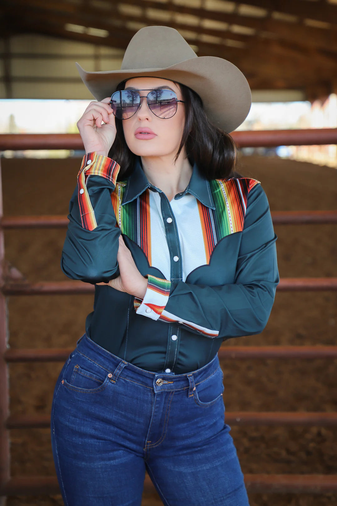 Ranch Dress'n RUIDOSO PERFORMANCE RODEO SHIRT (ADULT)