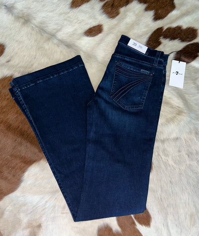 7 For All Mankind Dojo - Dark Wash Midnight