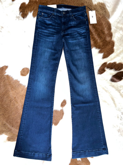 7 For All Mankind Dojo - Dark Wash Midnight