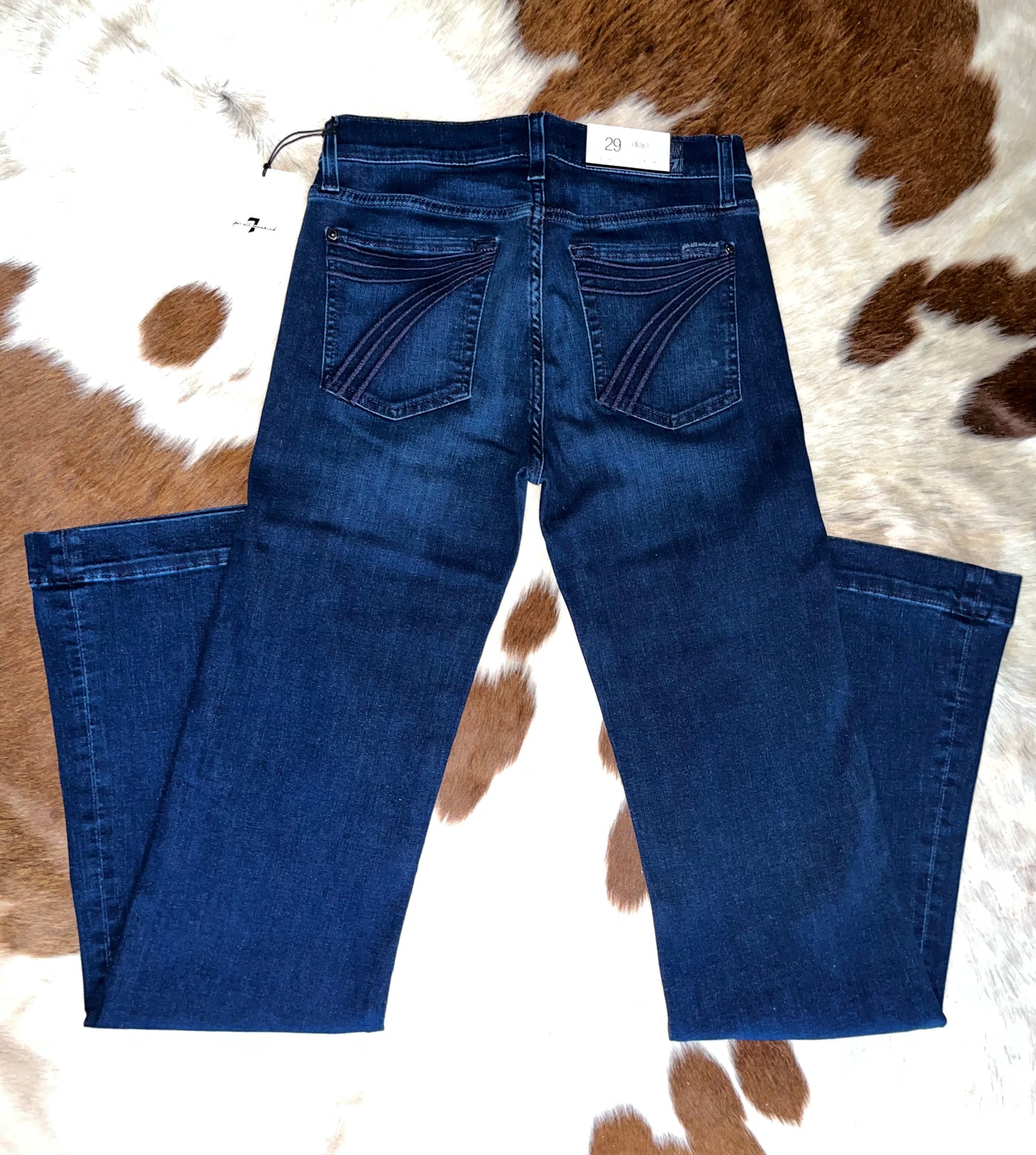 7 For All Mankind Dojo - Dark Wash Midnight