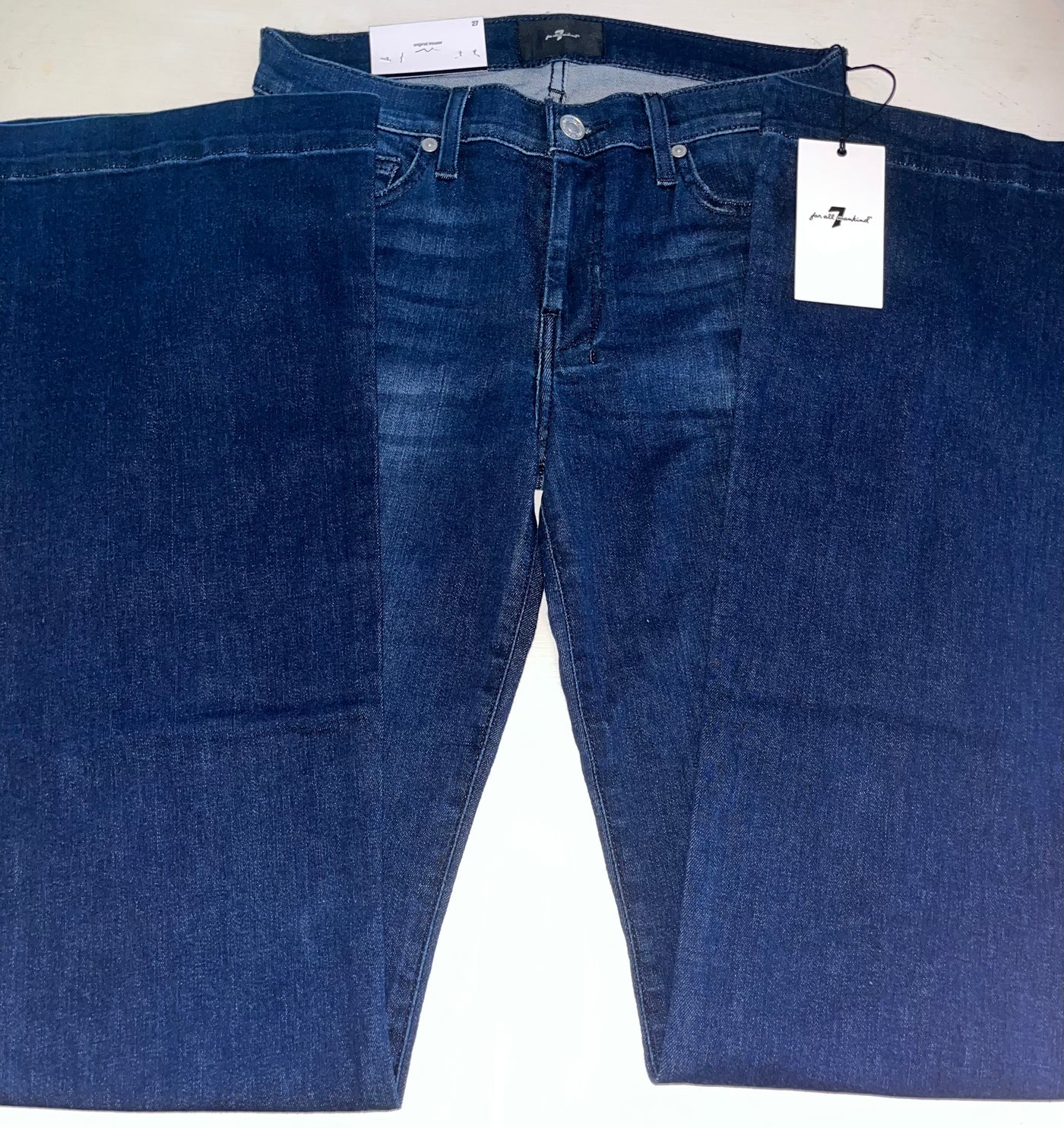 7 For All Mankind Dojo - Dark Wash with Dark Pocket