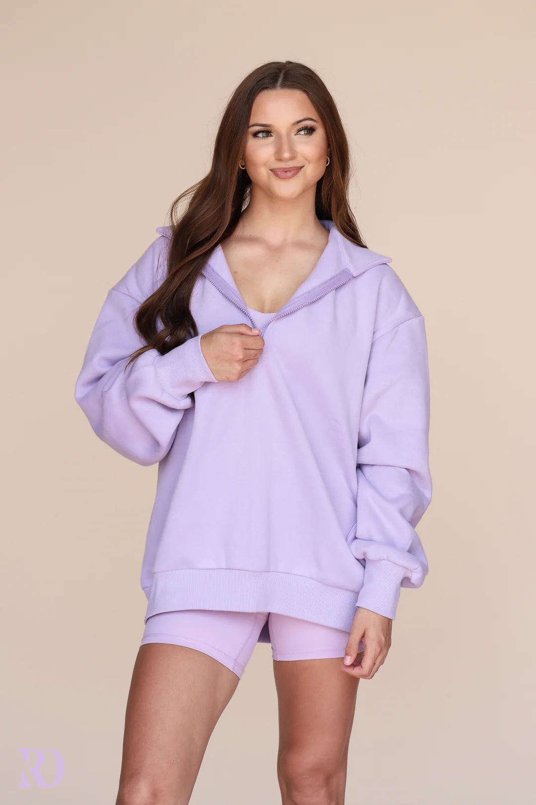Ranch Dress'n LILAC ELEMENT QUARTER ZIP | RD ESSENTIALS