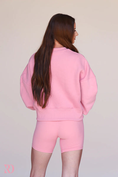 Ranch Dress'n PETAL PINK WARMUP PULLOVER | RD ESSENTIALS
