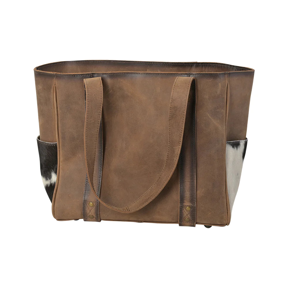STS Ranch COWHIDE TRINITY TOTE