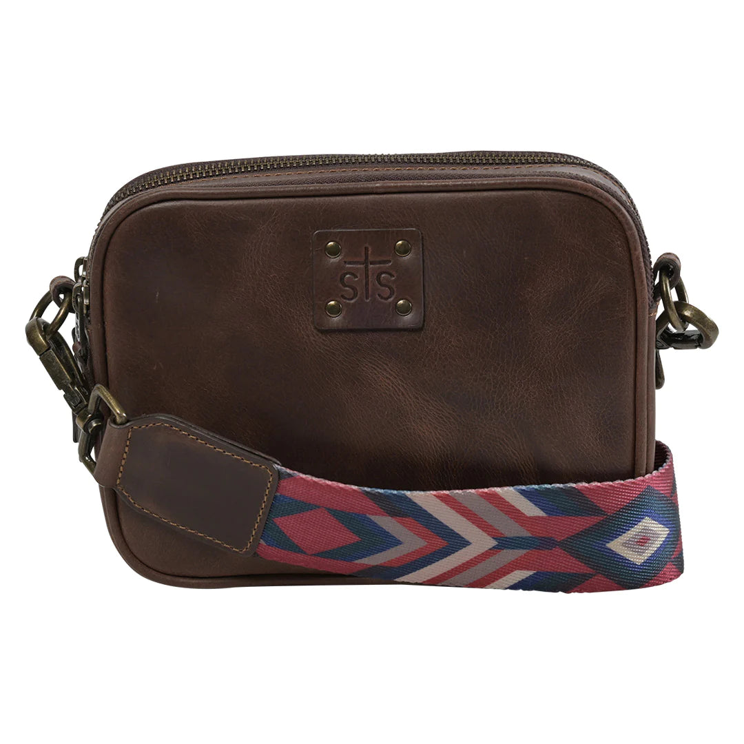 STS Ranch CHOCOLATE BASIC BLISS LUCY CROSSBODY