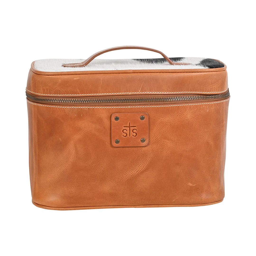 STS Ranch COWHIDE BASIC BLISS TRAIN CASE