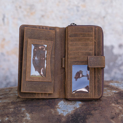 STS Ranch COWHIDE CHELSEA WALLET
