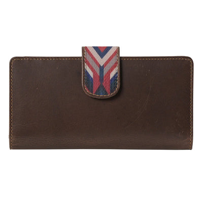 STS Ranch CHOCOLATE BASIC BLISS CARLIN WALLET