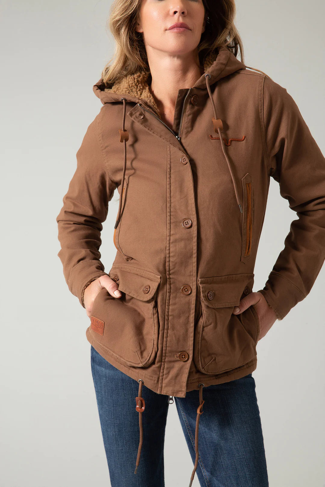Kimes Ranch Awa Jacket Brown