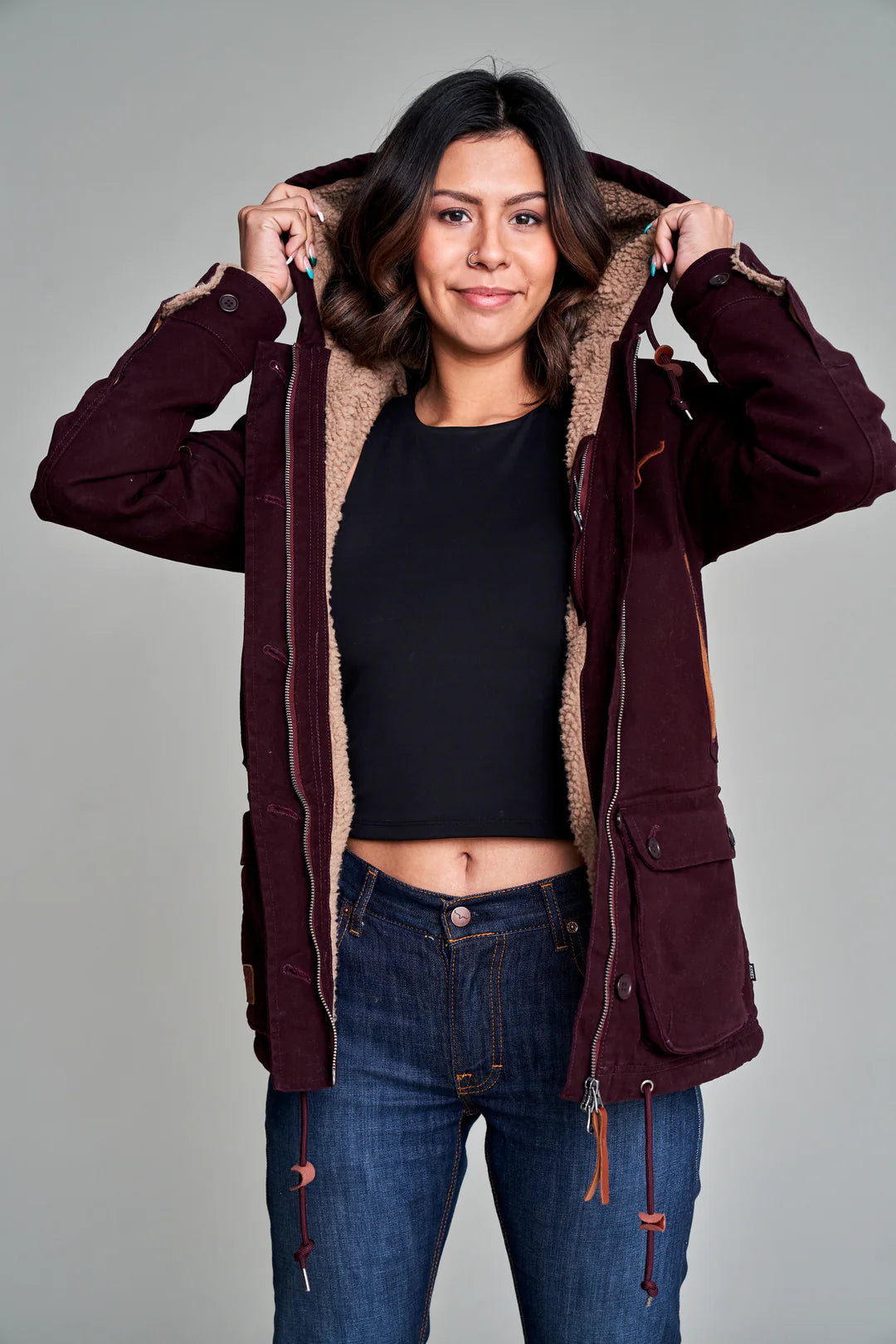 Kimes Ranch Awa Jacket Spice Red