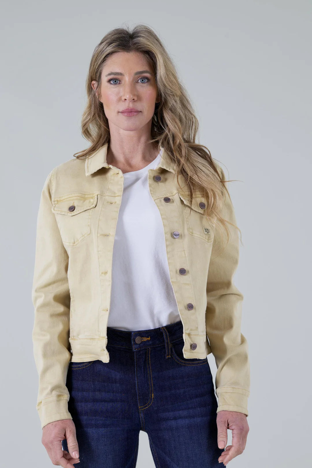 Kimes Ranch Winslow Trucker Jacket - Pale Khaki