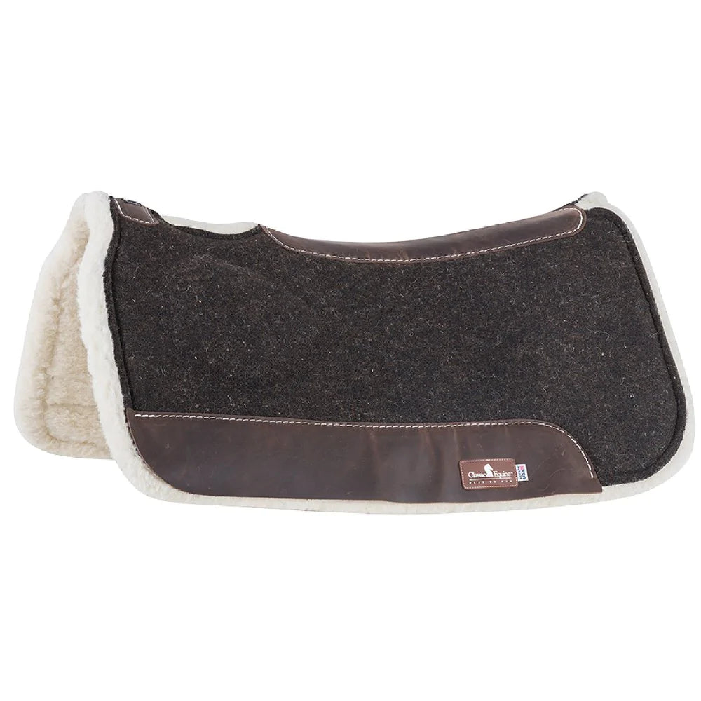 Classic Equine BioFit Fleece Bottom Saddle Pad