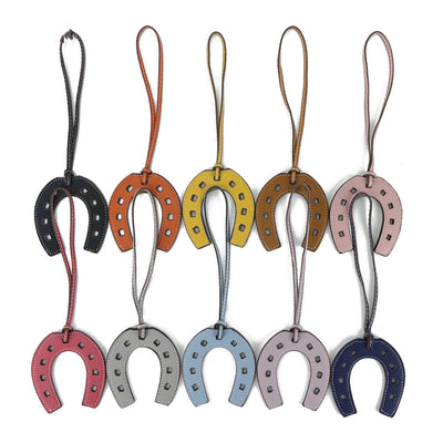 Horseshoe Pattern bag pendant Horse Shoe Tag