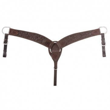 Tough-1 Floral Carved Breastcollar