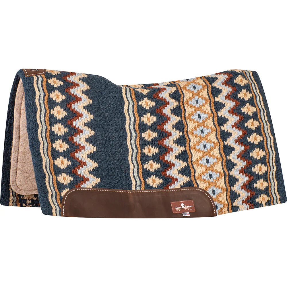 Classic Equine ESP Contour Wool Top Felt 34 x 38 Saddle Pad