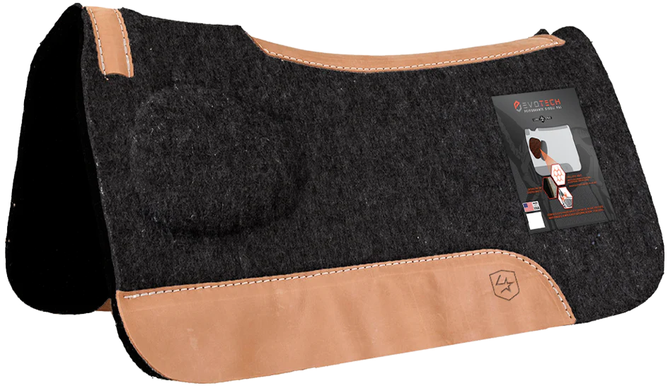 Lone Star Evo-Tech Fit Saddle Pad Black