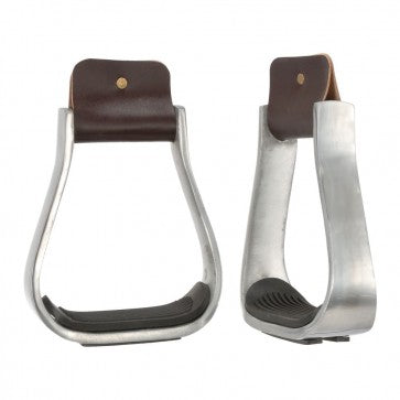 Tough 1 3" Aluminum Stirrups with Rubber Pad