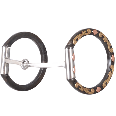 Classic Equine D-Ring Barrel Bit