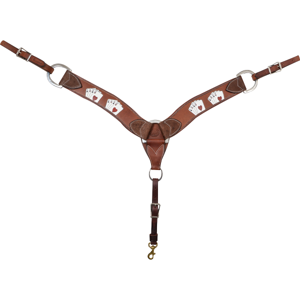 Martin Saddlery 2.75" Tooled Breastcollar
