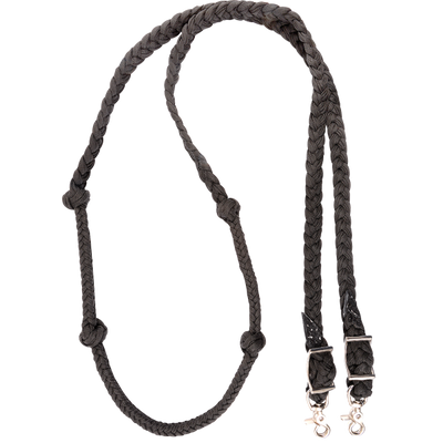 Martin Saddlery Braided Nylon Rein With Knots