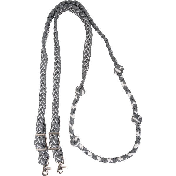 Martin Saddlery Braided Nylon Rein With Knots