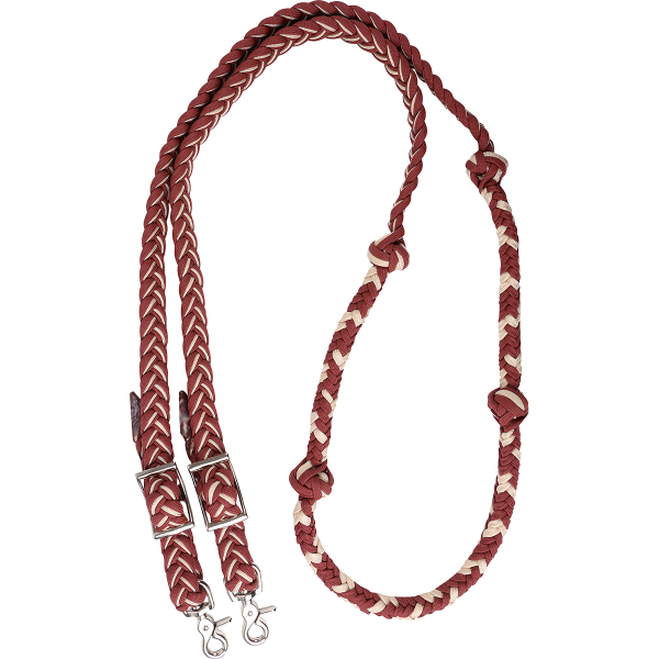 Martin Saddlery Braided Nylon Rein With Knots