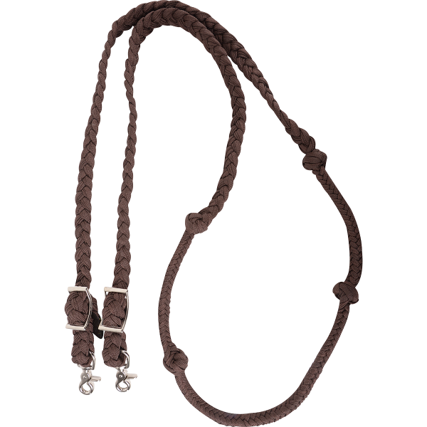 Martin Saddlery Braided Nylon Rein With Knots