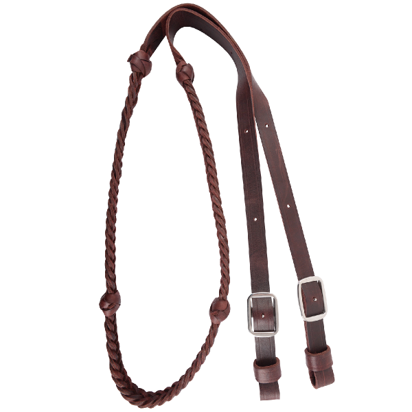 Martin Saddlery Braided Rein With Knots