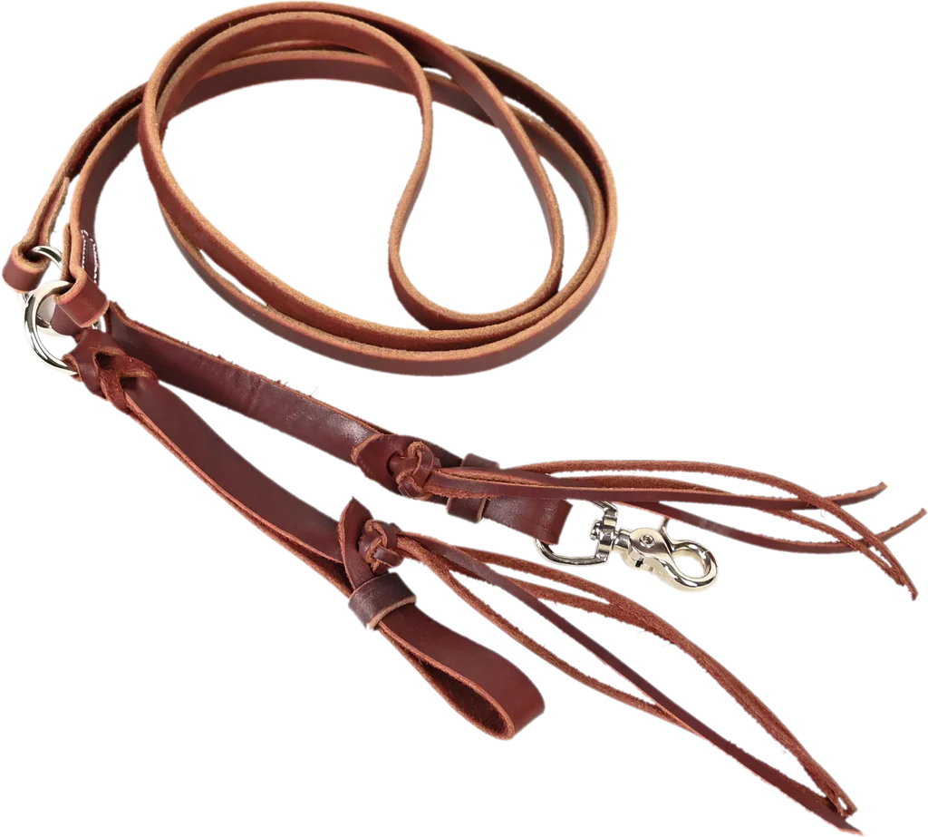 Lone Star Tack Cowboy Roping Rein with O-Ring attachment