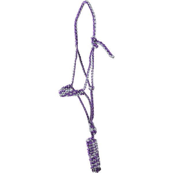 Classic Equine Flat Braid Halter and Lead Rope