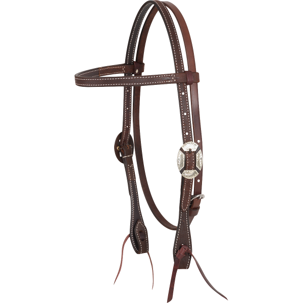 Martin Saddlery Fancy Buckle Browband Headstall