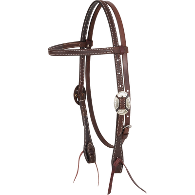 Martin Saddlery Fancy Buckle Browband Headstall