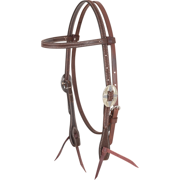 Martin Saddlery Fancy Buckle Browband Headstall