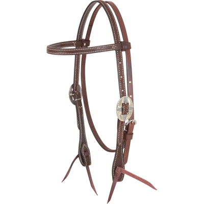 Martin Saddlery Fancy Buckle Browband Headstall