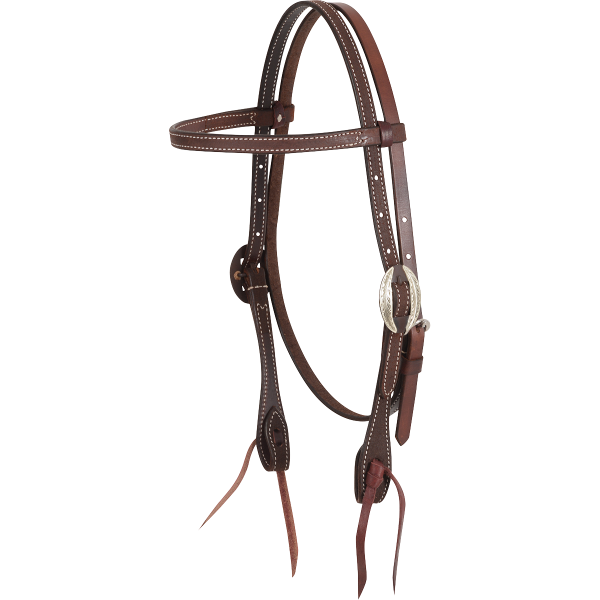 Martin Saddlery Fancy Buckle Browband Headstall