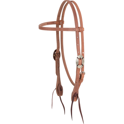 Martin Saddlery Fancy Buckle Browband Headstall