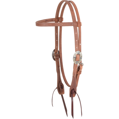 Martin Saddlery Fancy Buckle Browband Headstall