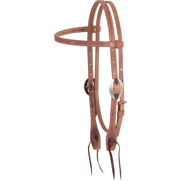 Martin Saddlery Fancy Buckle Browband Headstall