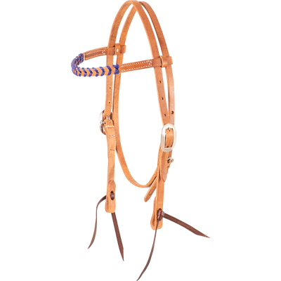 Martin Saddlery Colored Lace Browband Headstall