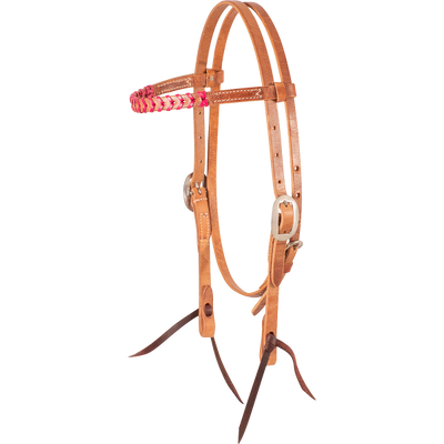 Martin Saddlery Colored Lace Browband Headstall