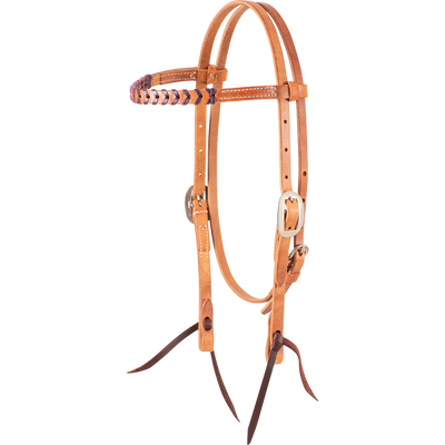 Martin Saddlery Colored Lace Browband Headstall